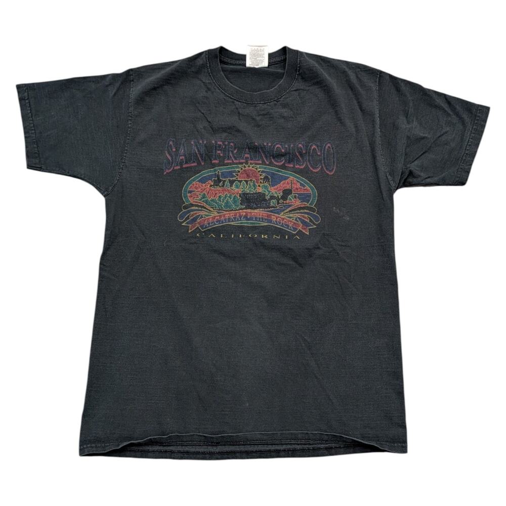 Y2K San Francisco Alcatraz The Rock Short Sleeve T-shirt